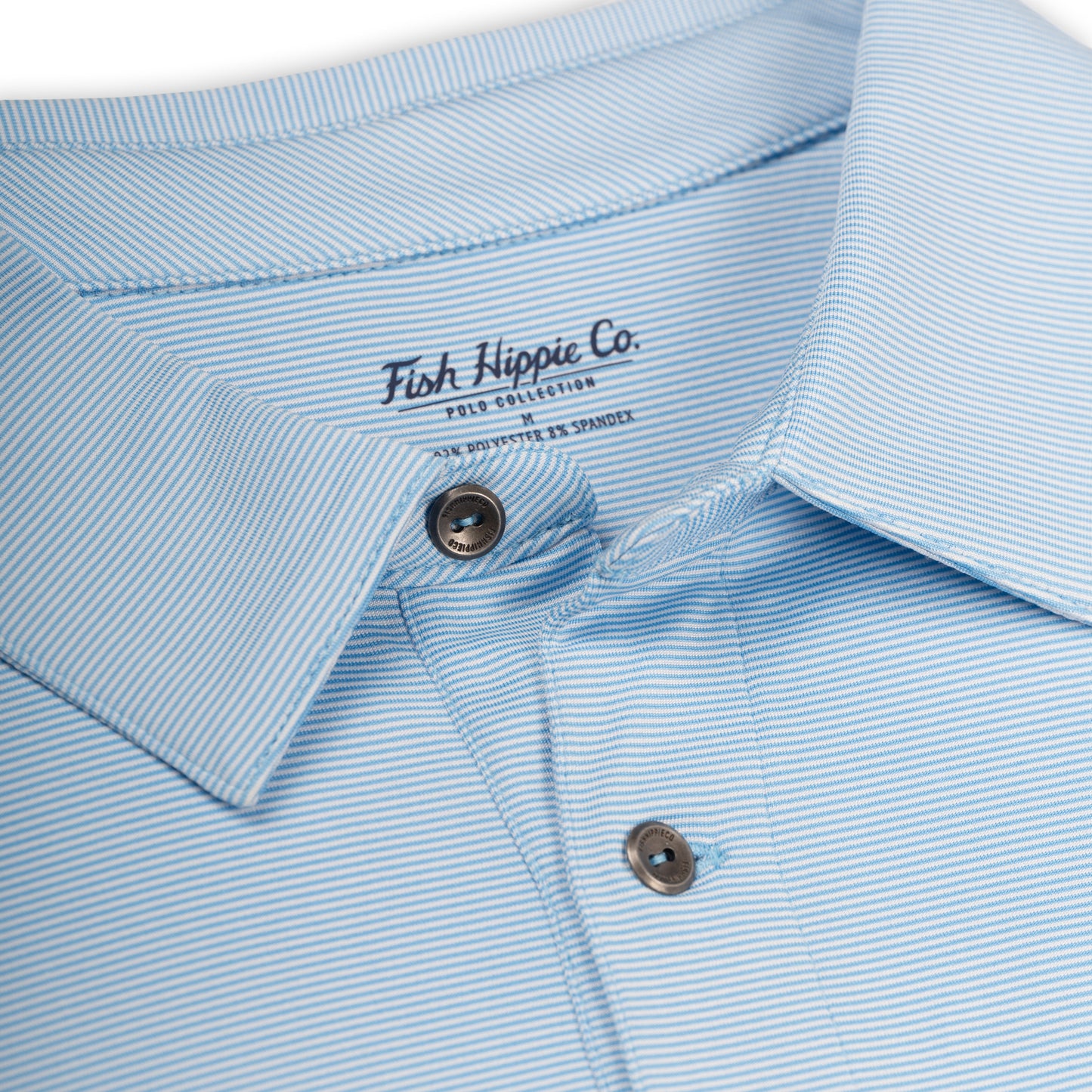 Runnel Stripe Performance Polo