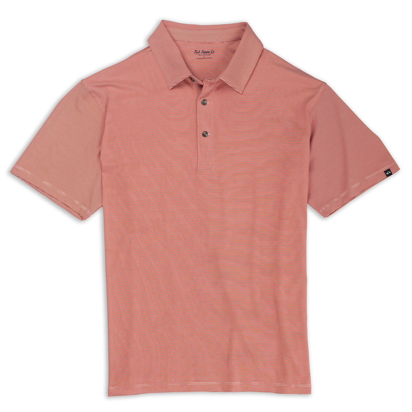 Runnel Stripe Performance Polo