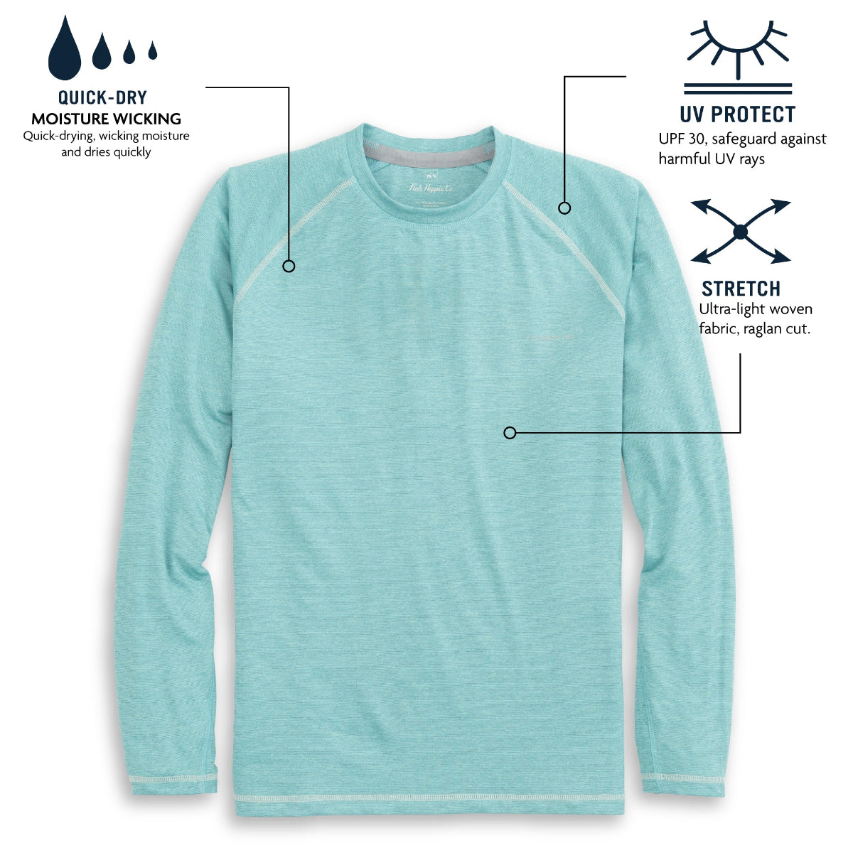 Boden Heather Performance Crew