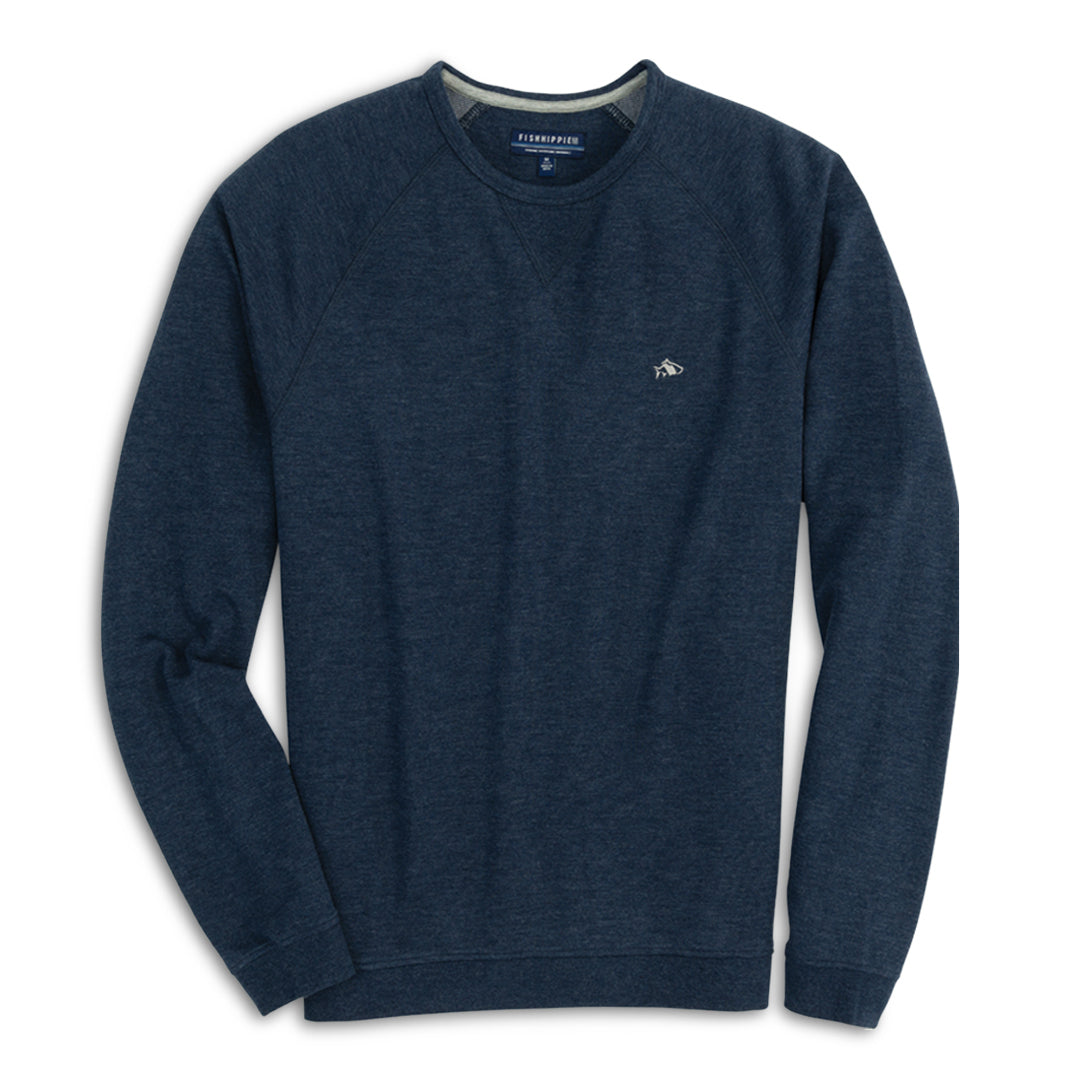 Heathered Navy