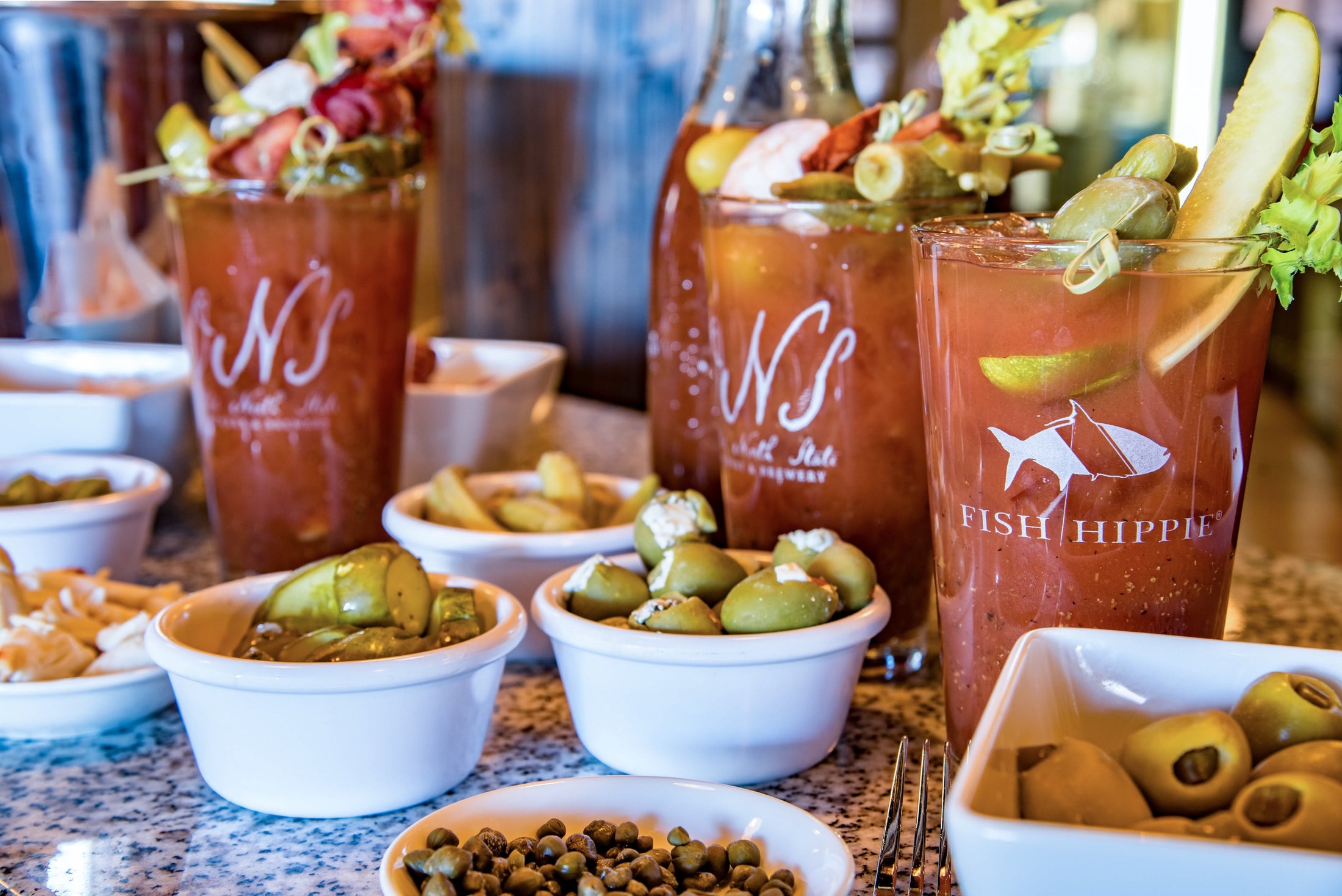 Nothing Like a Classic Bloody Mary Fish Hippie