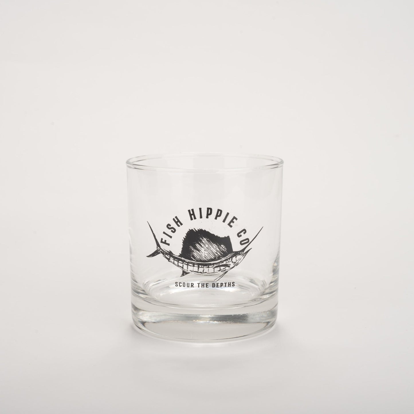 11 oz Fish Hippie Whiskey Glasses