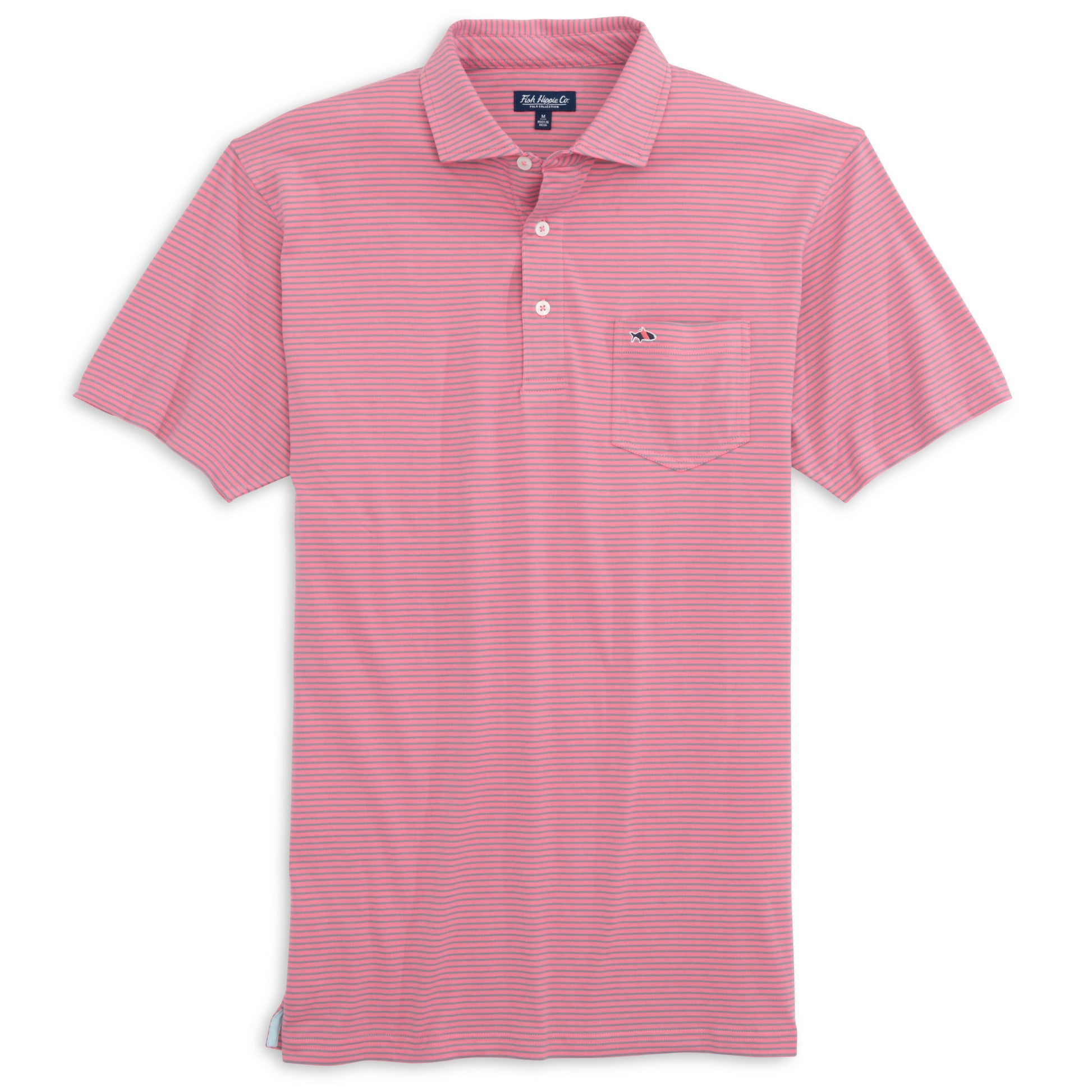 color fish polo Shellbine Stripe Polos