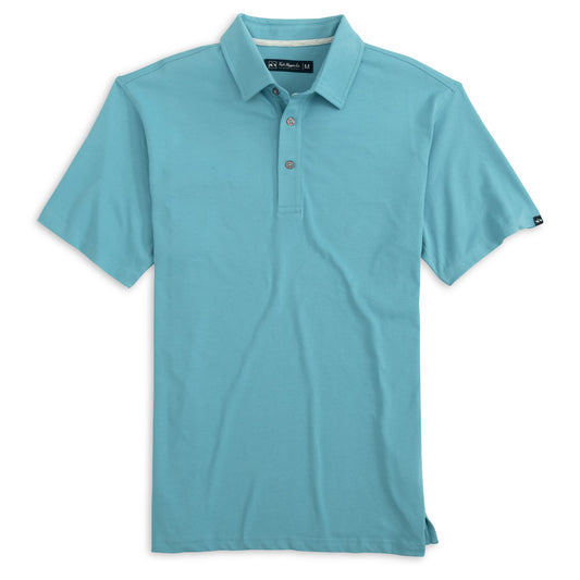 Fieldmaster Polo Shirt Mens XL Fish Fishing Green Blue Short Sleeve Collared
