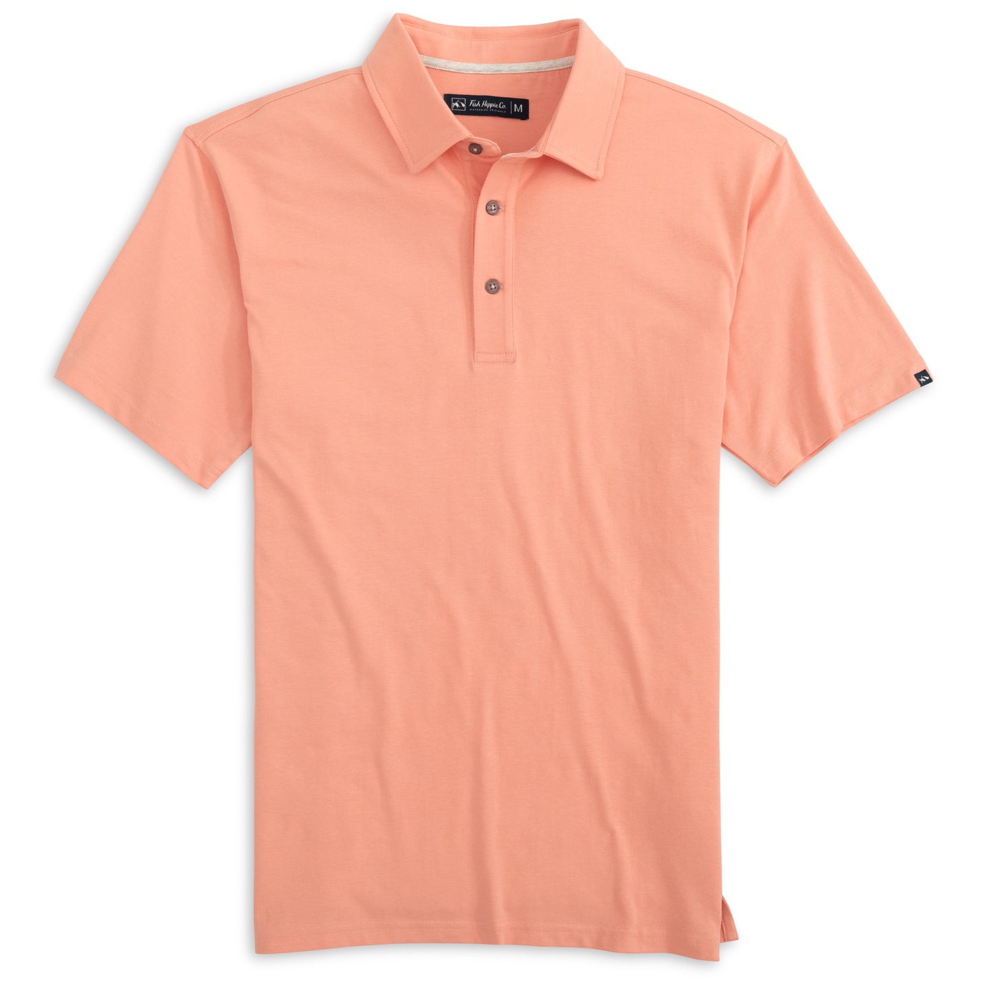 Beacham Solid Polo Fish Hippie
