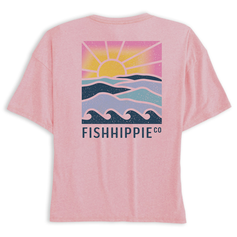 Womens Tops Fish Hippie