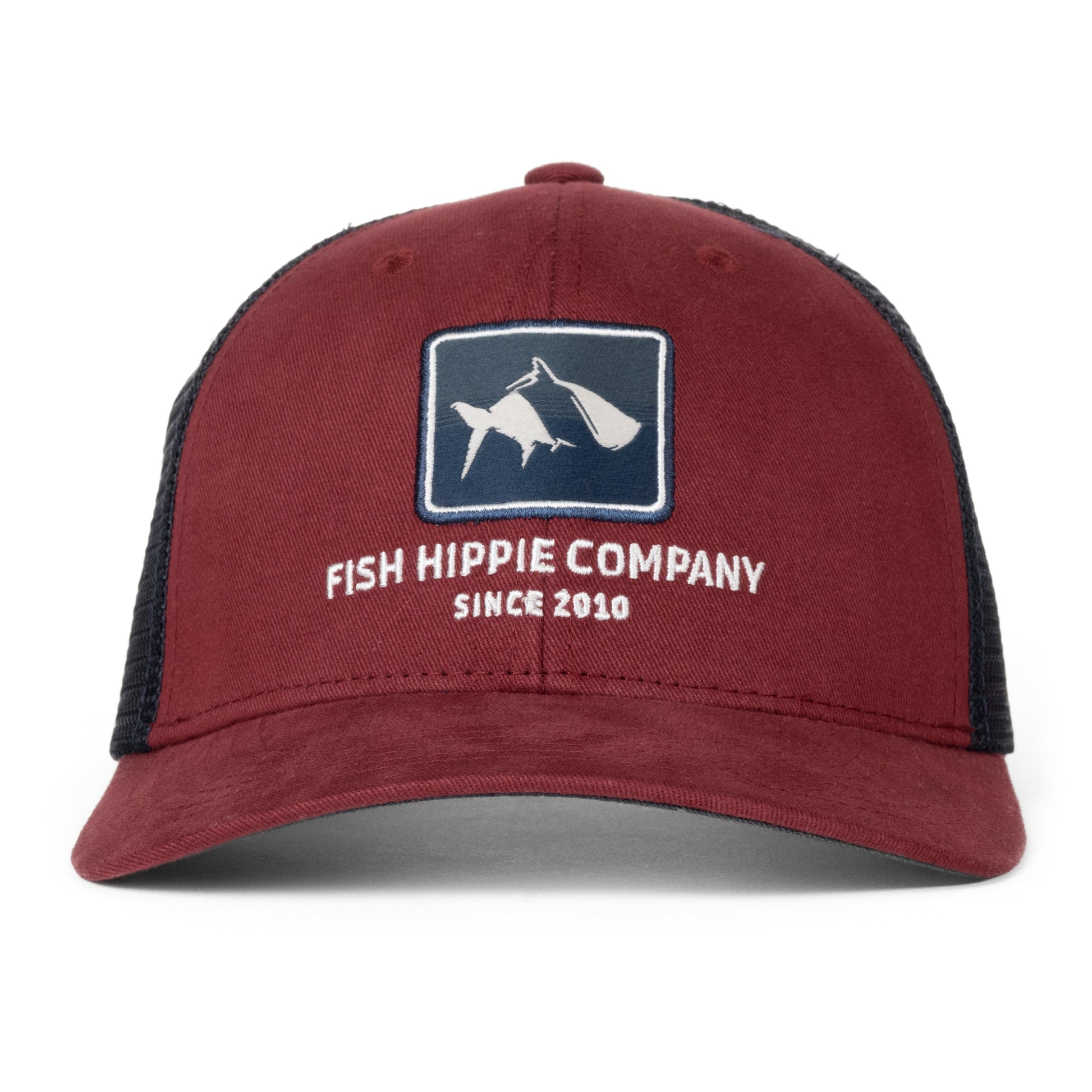 Fishing Trucker Hat, Fish Hippie Trucker Hat