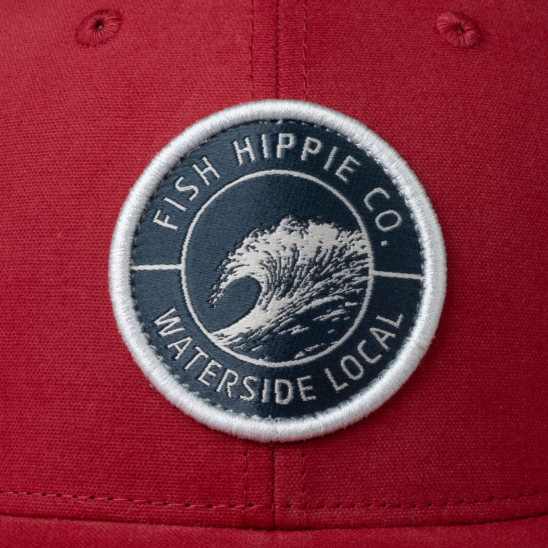 Barrel Trucker Hat Fish Hippie