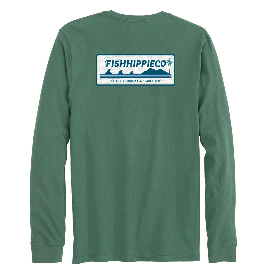 Men's Coastal Graphic TShirts Fish Hippie