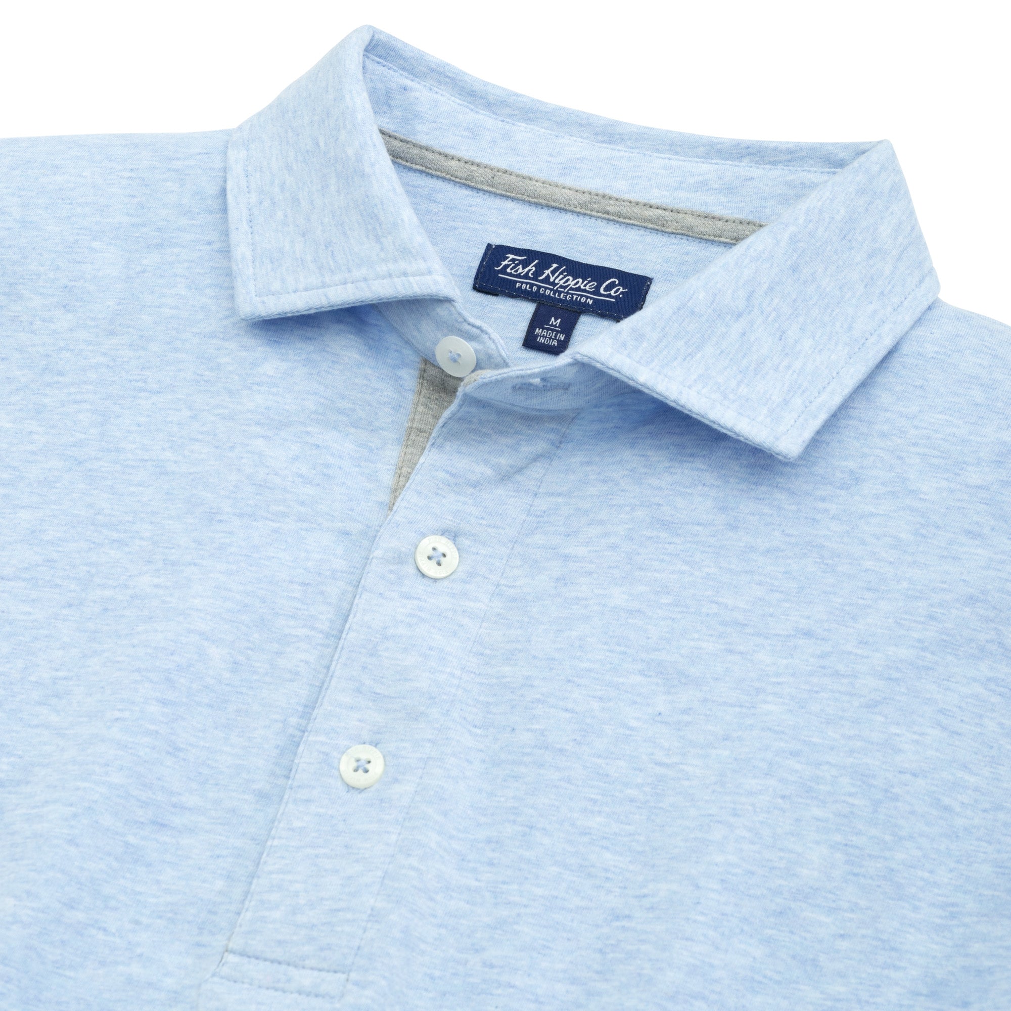 Heathered Beacham Polo – Fish Hippie