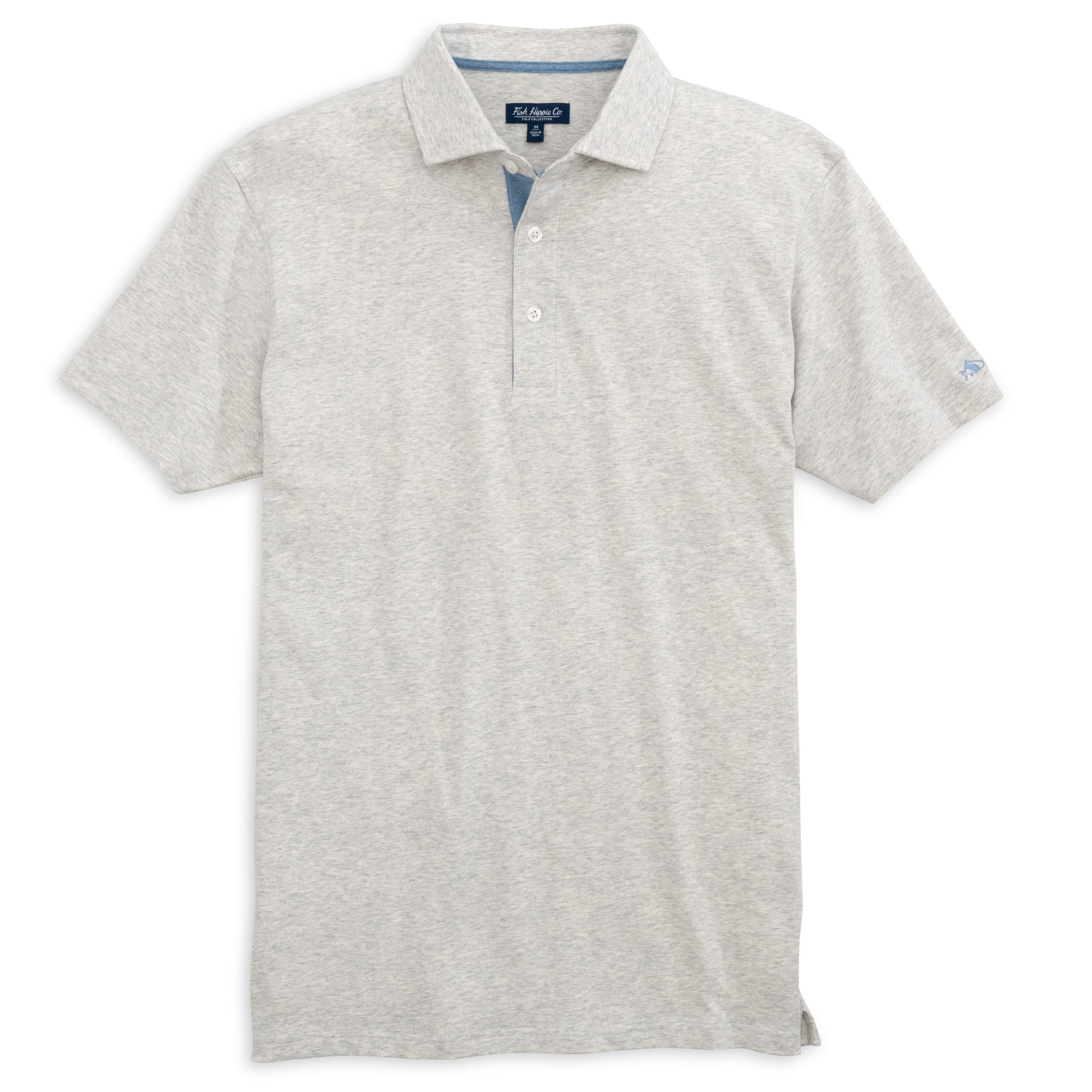 Heathered Beacham Polo – Fish Hippie