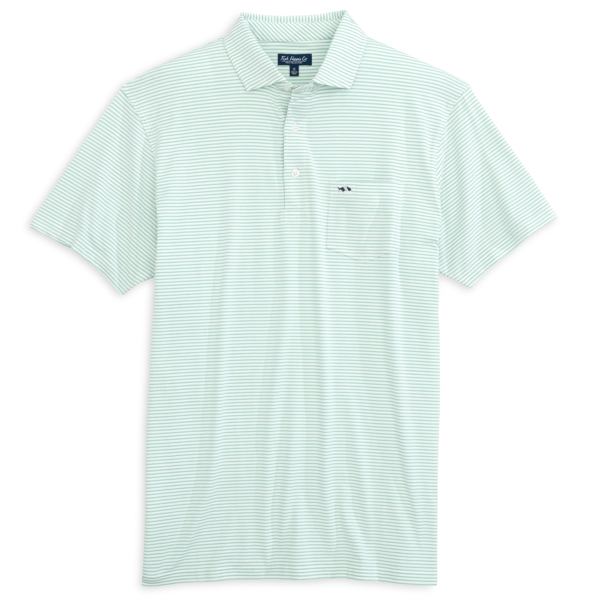 Pamlico Stripe Polo – Fish Hippie