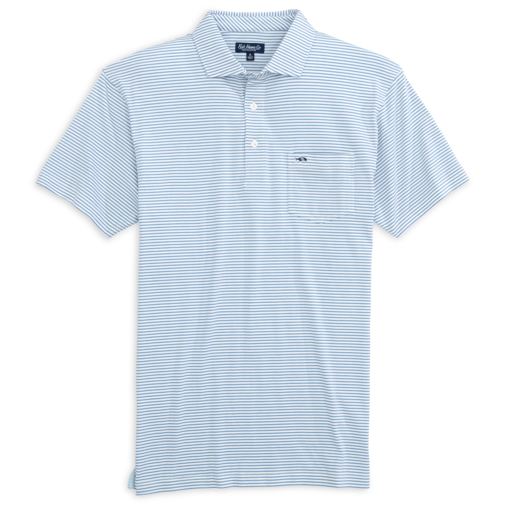 Pamlico Stripe Polo – Fish Hippie