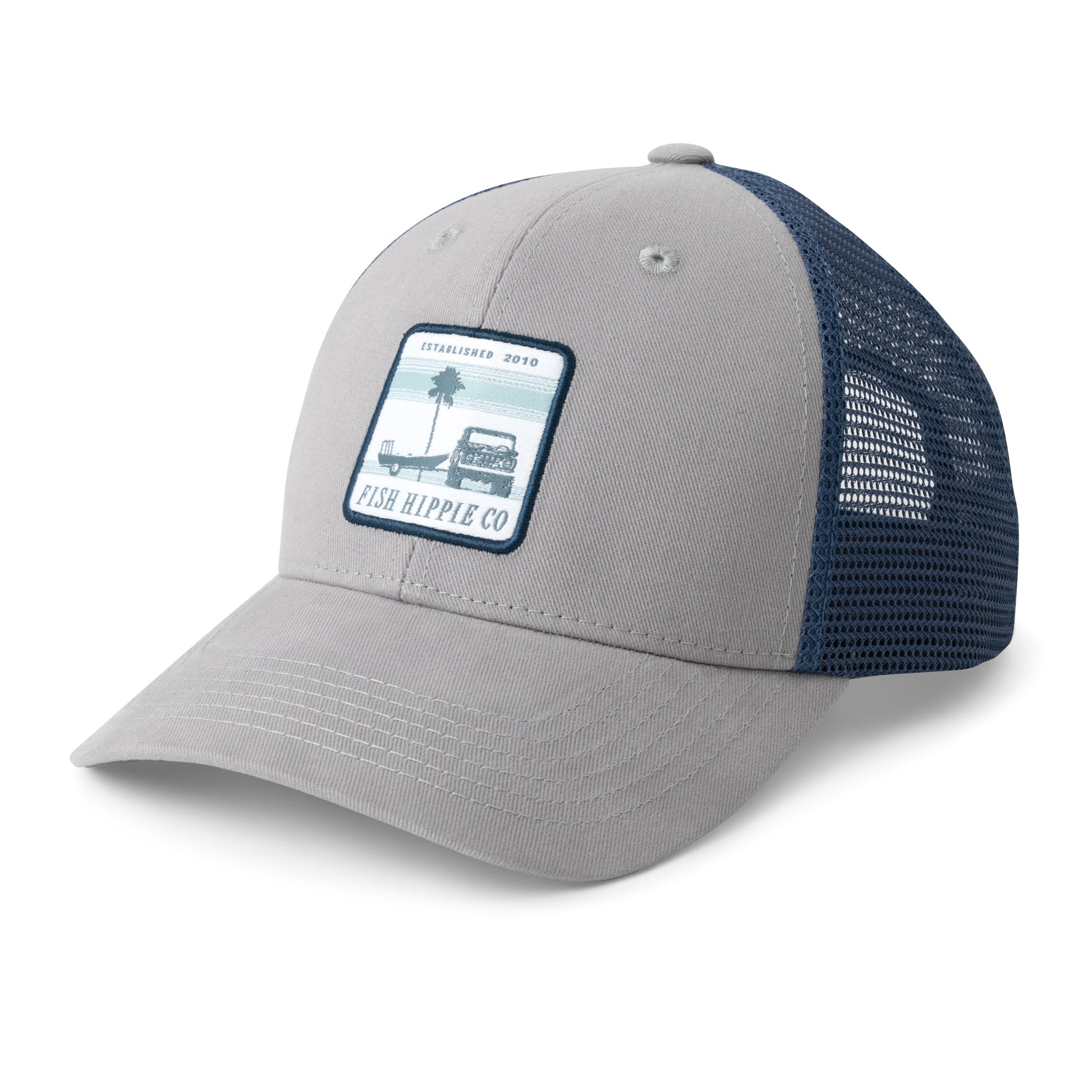 Fish Hippie Revival Trucker Snap Back Hat