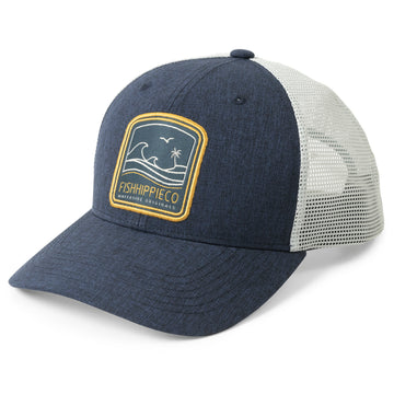 Fishing Trucker Hats, Khaki Hats & Visors | Fish Hippie